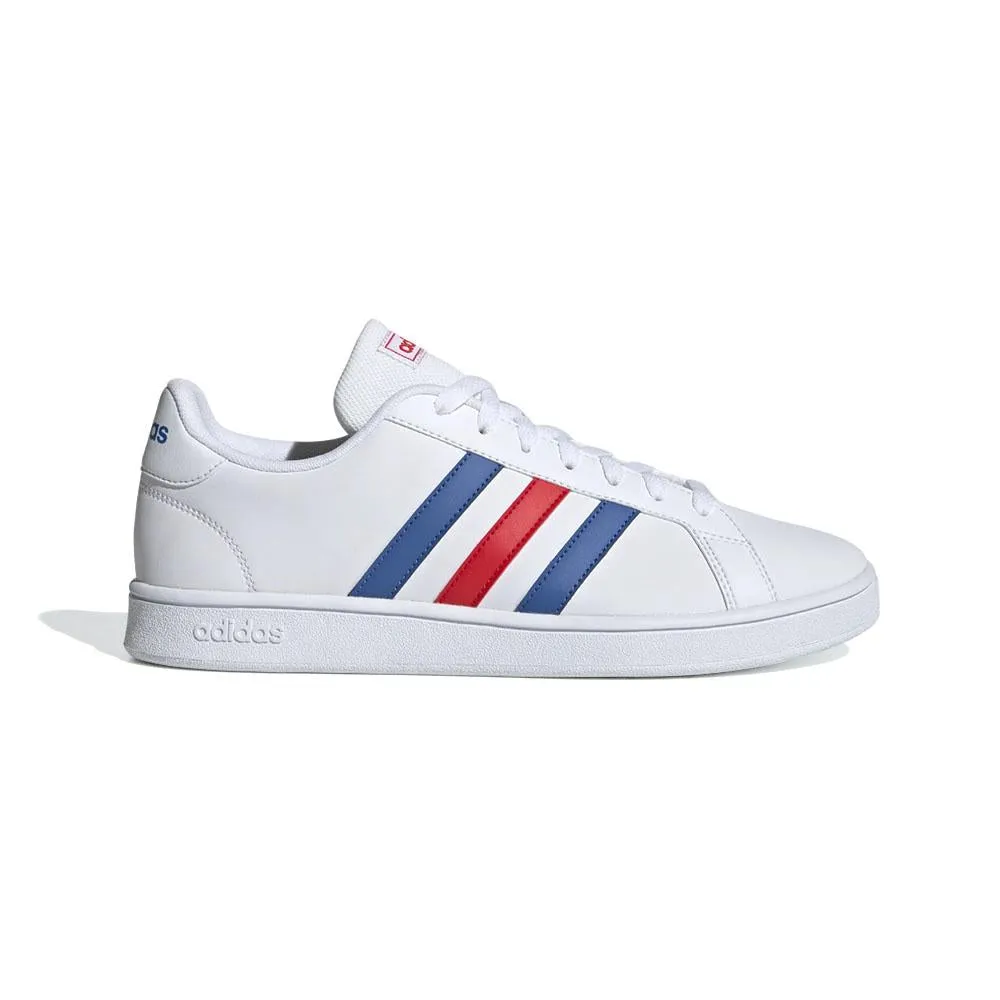 Adidas Masculino Grand_Court_Base Ftwr_White/Blue/Active_Red