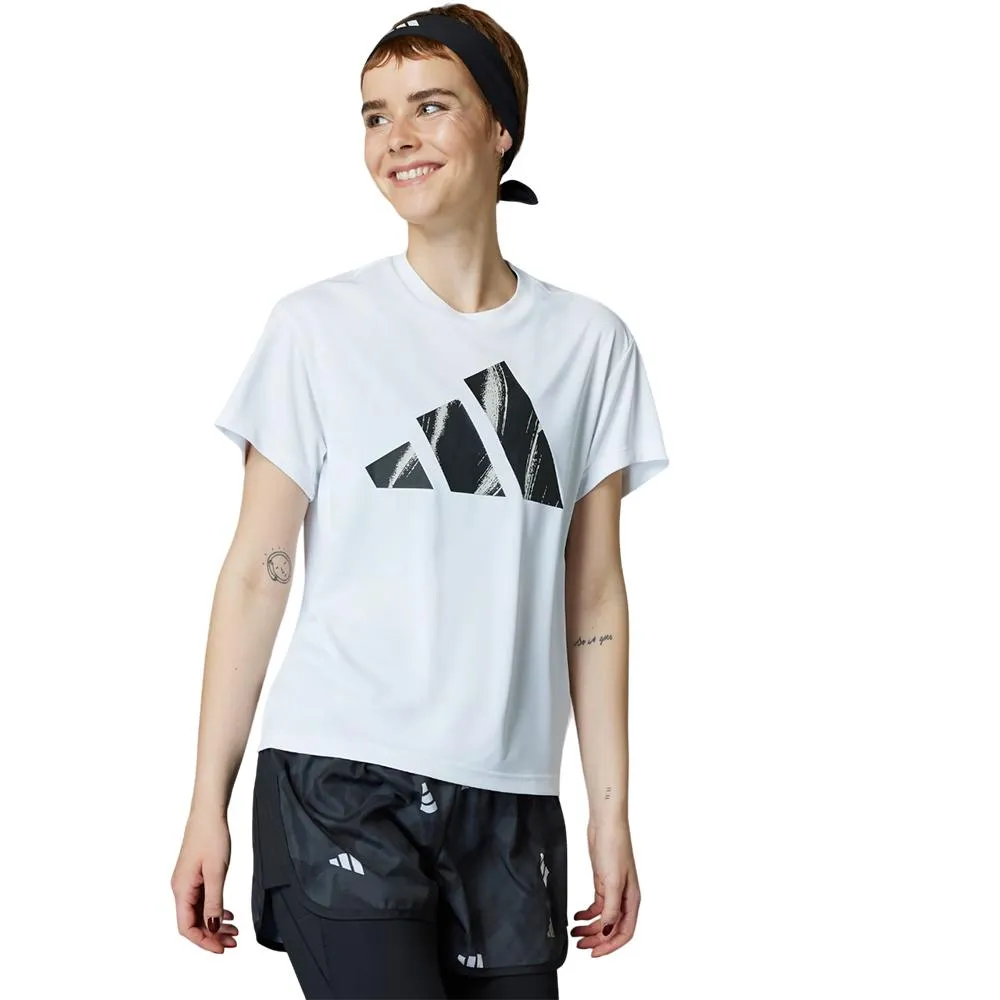 Adidas Remeras Femenino Run_It_Bl_Tee Blanco