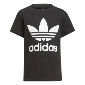 Adidas Remeras NinhosTrefoil_Tee Negro