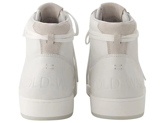 Autre Marque Zapatillas altas Luol - A Cold Wall - Cuero - Blanco 