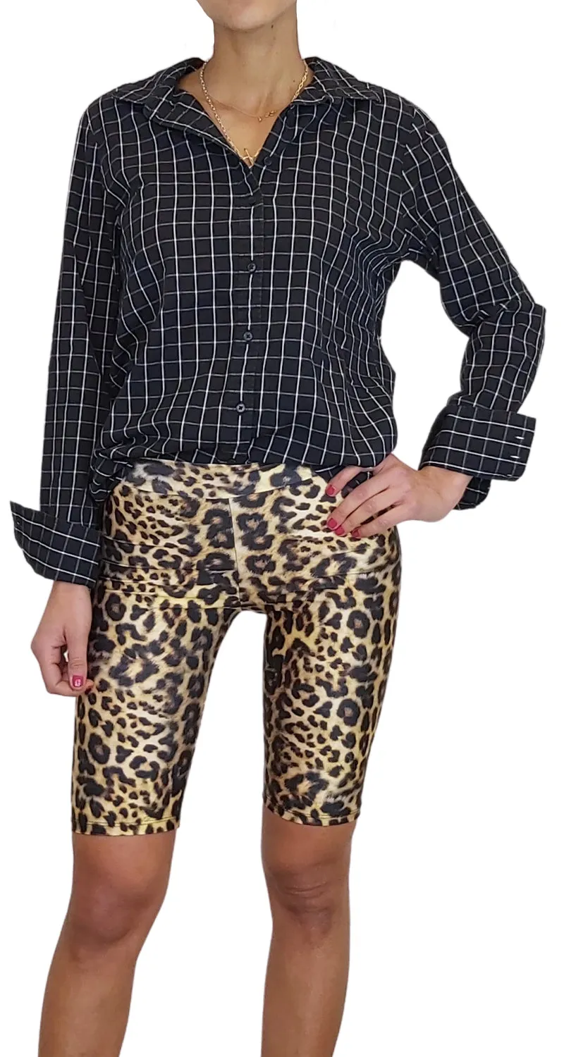 BANANA REPUBLIC Camisa Cuadros Negro