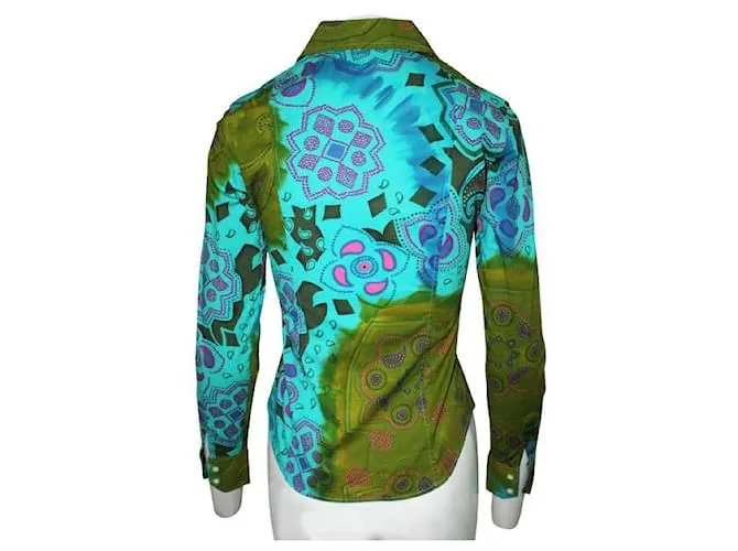 Camisa con estampado de colores Etro Multicolor 