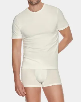 Camiseta Impetus Premium Wool c. redondo en blanco (marfil) de m/corta