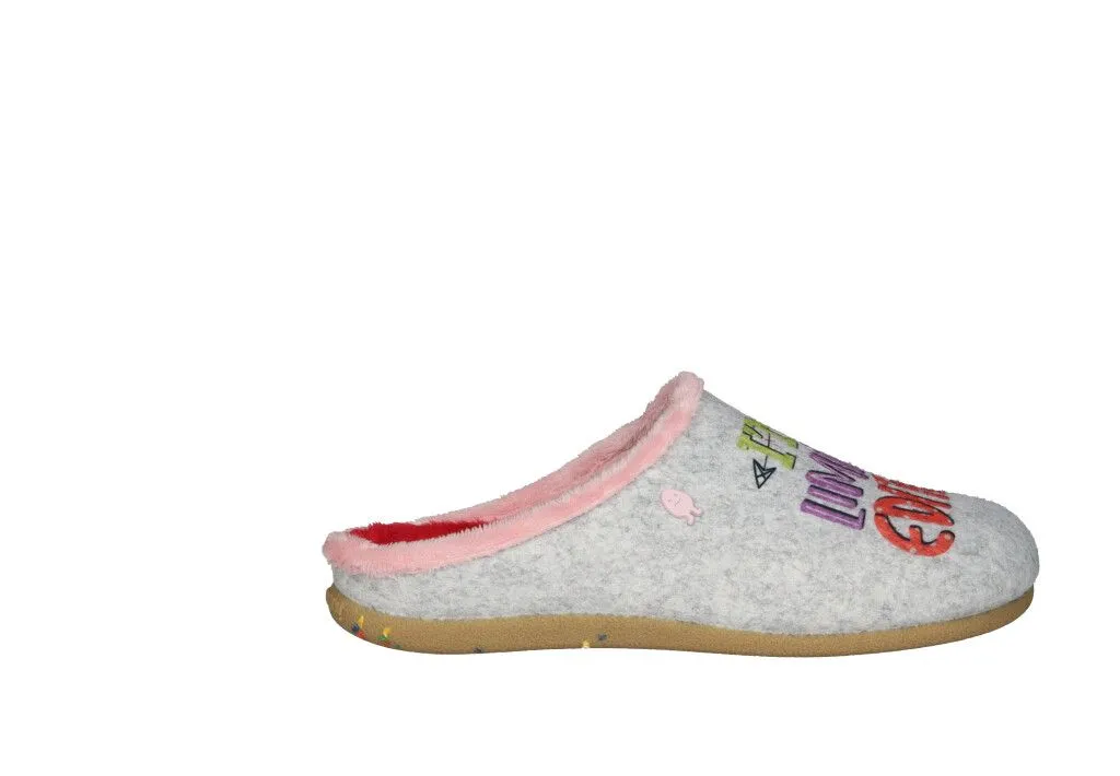 Chinela Twin Gris Filo Rosa - i Am Limited Edition