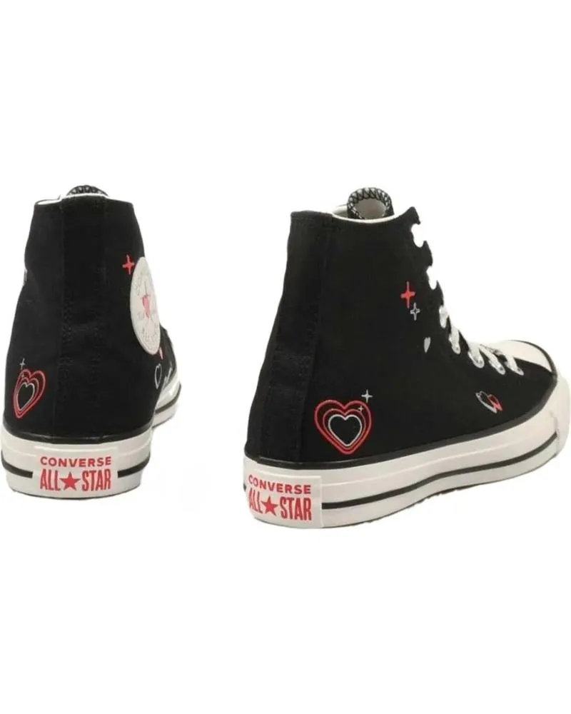 Deportivas CONVERSE  de Mujer y Hombre y Niña y Niño MODELO CHUCK TAYLOR ALL STAR PARA MUJER COLOR  NEGRO