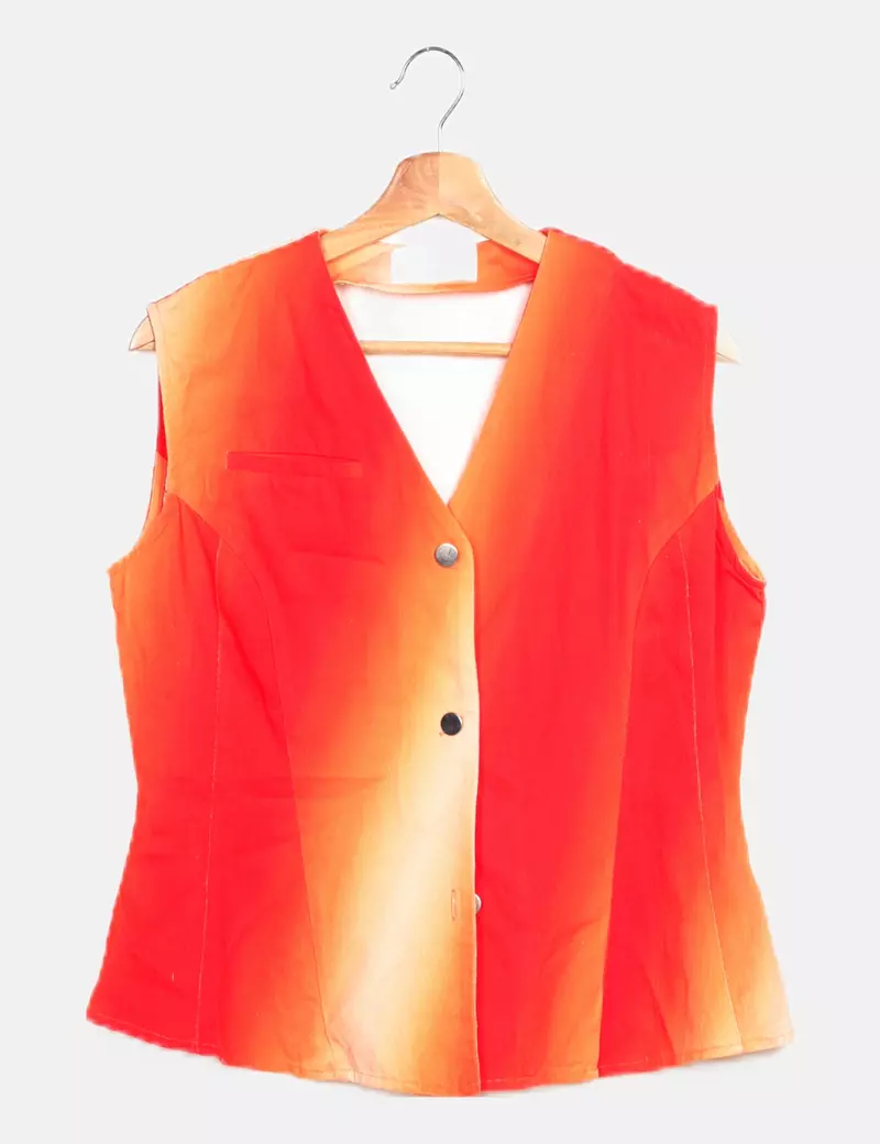 HOSBJERG Chaleco casual naranja