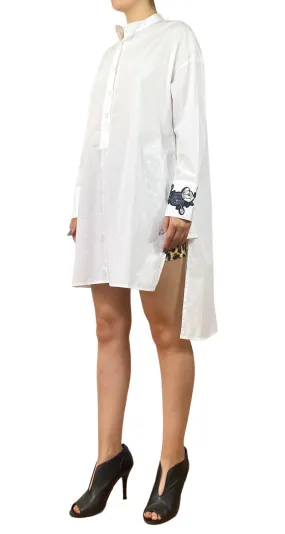 JAZMIN CHEBAR Vestido Camisero Flores