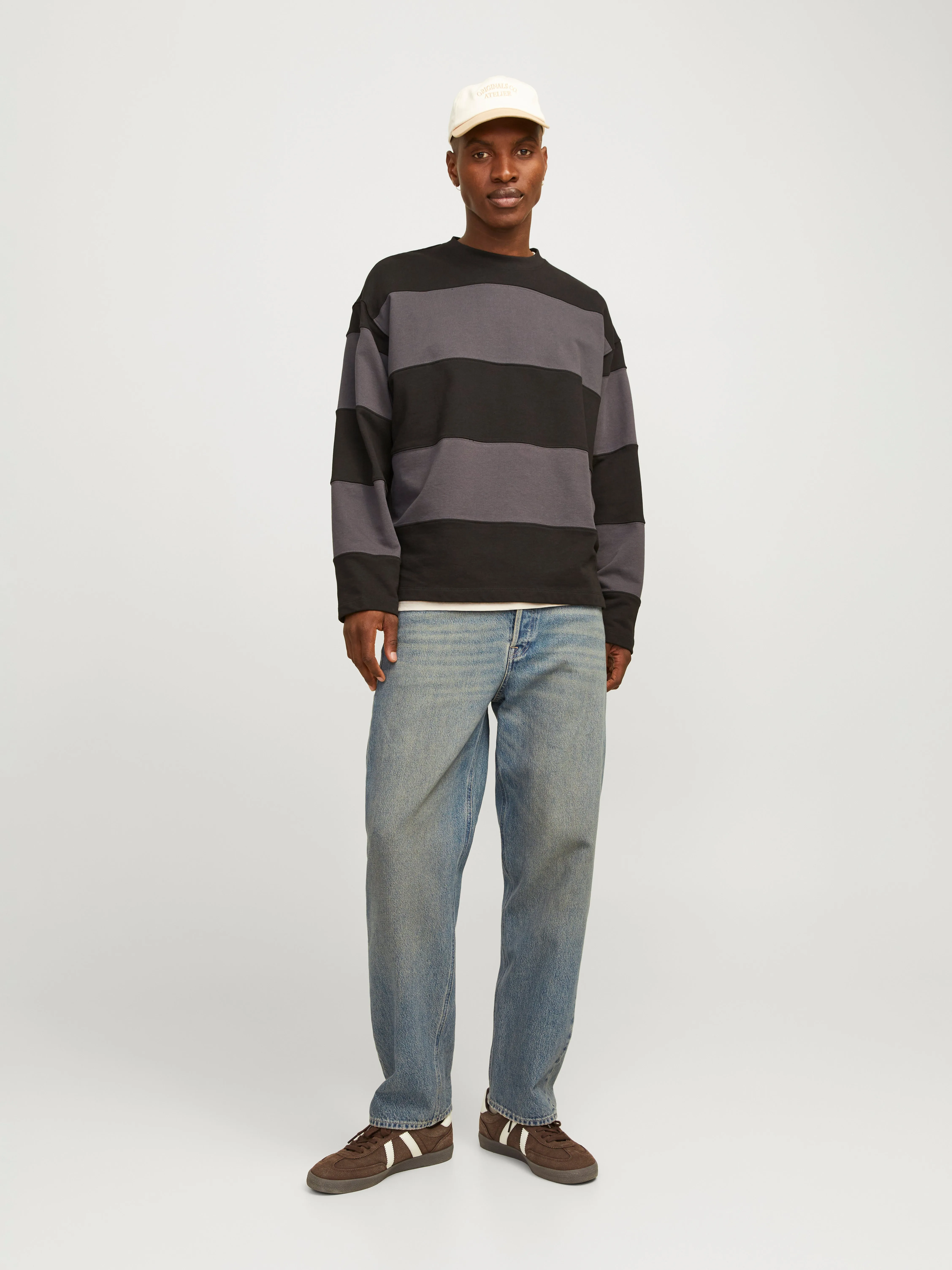 JJIEDDIE JJORIGINAL SQ 543 LN Corte loose | Azul intermedio | Jack & Jones®