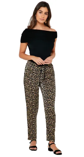 MANGO Joggers Animal Print