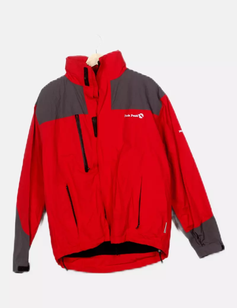 Neak peak Plumas rojo casual