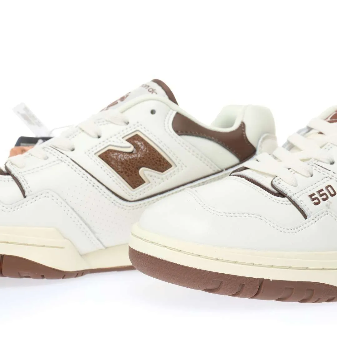 New Balance BB550 «Milk White Mocha Brown»