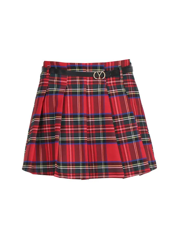 New Collection Culottes de tartán para mujer