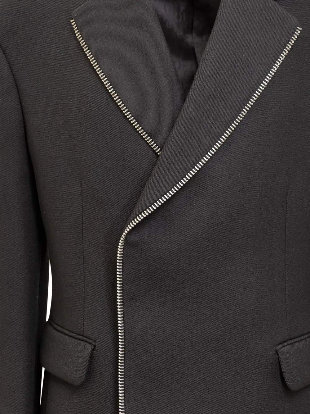 OFF-WHITE Zip JapWool Blazer