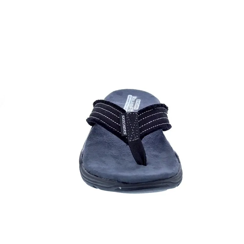 Skechers Sandalias Hombre Evented Negro