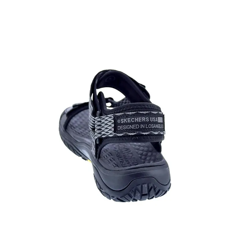 Skechers Sandalias Hombre Lomell Rip Gris