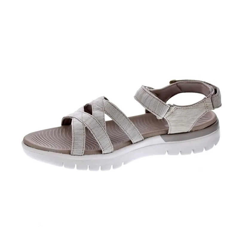 Skechers Sandalias Mujer On Th Go Beige