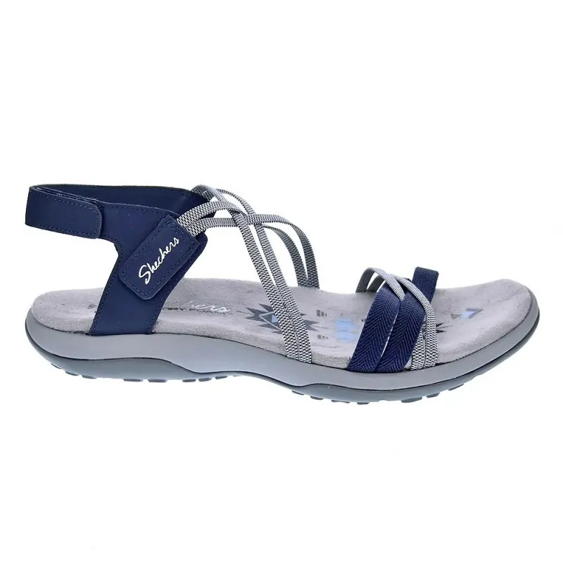 Skechers Sandalias Mujer Reggae Azul
