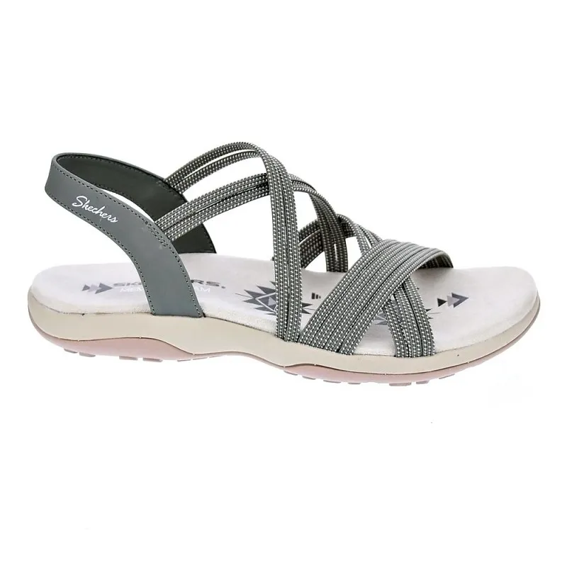 Skechers Sandalias Mujer Reggae Slim Verde