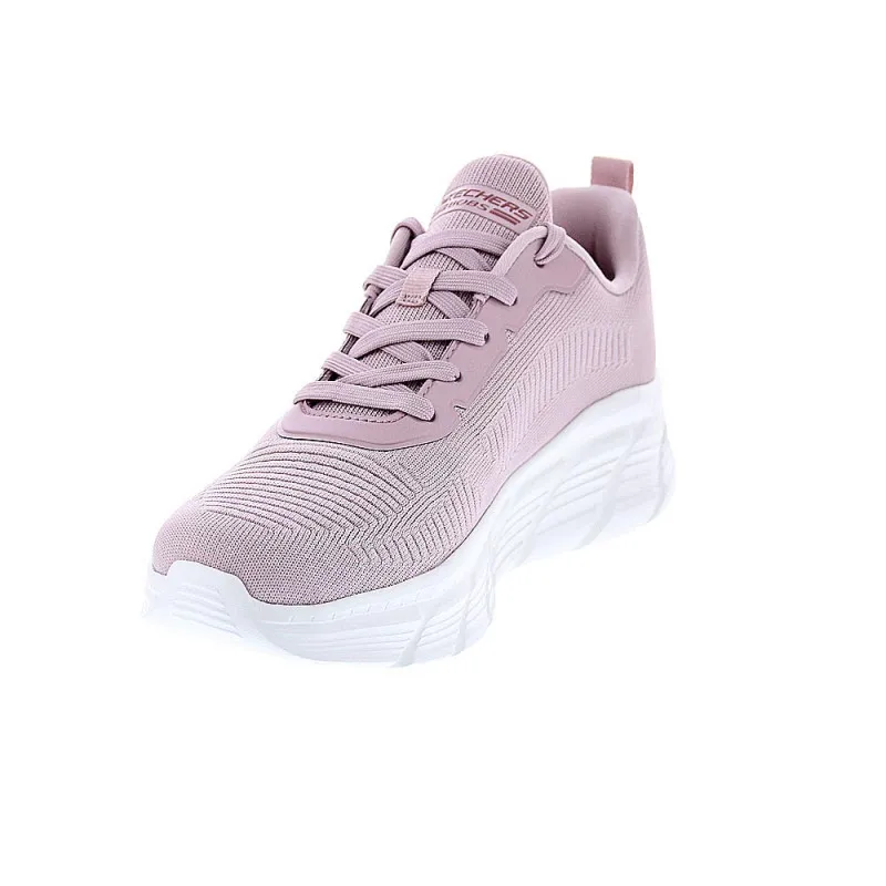 Skechers Zapatillas Mujer Bobs Sport Rosa