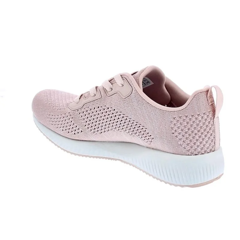 Skechers Zapatillas Mujer Bobs Squad Rosa