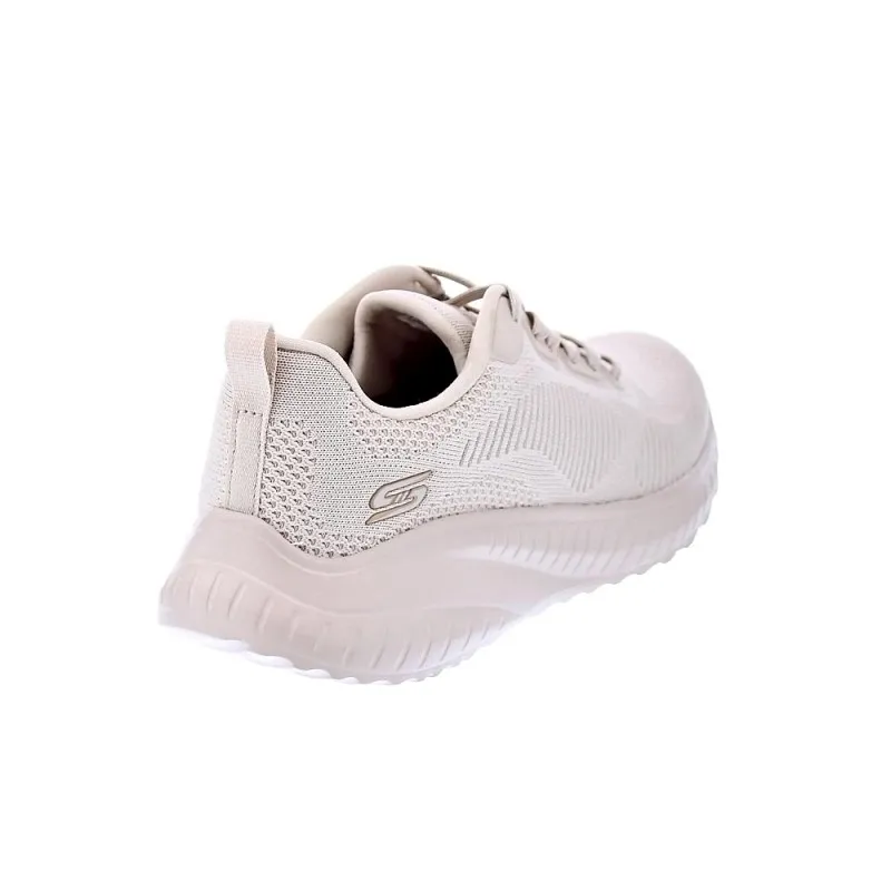 Skechers Zapatillas Mujer Bovs Squad Beige