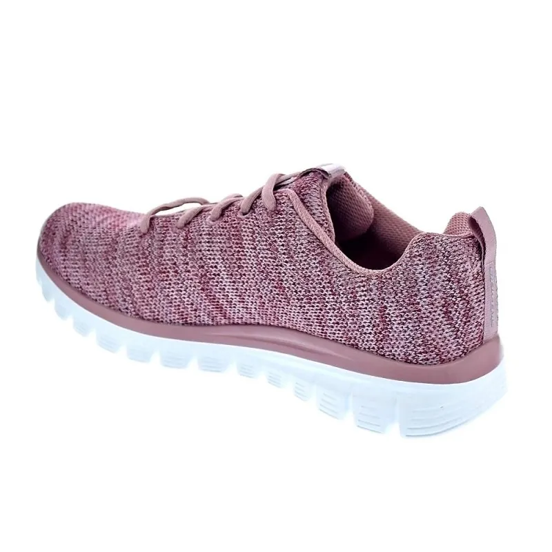 Skechers Zapatillas Mujer Graceful Rosa