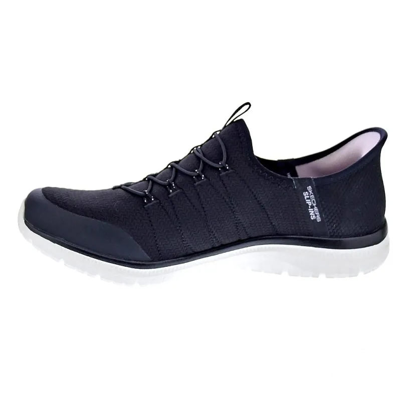 Skechers Zapatillas Mujer Slip-ins Virtue Glow Negro