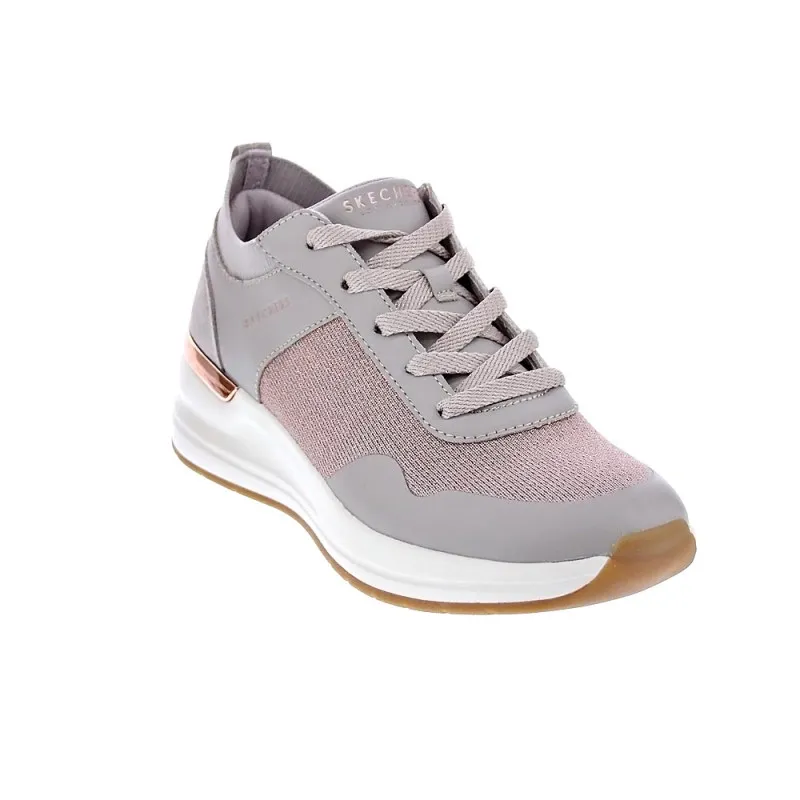 Skechers Zapatillas Mujer Street Beige