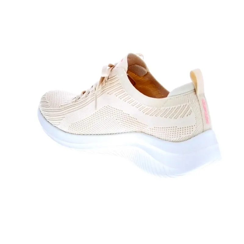 Skechers Zapatillas Mujer Ultra Flex Beige