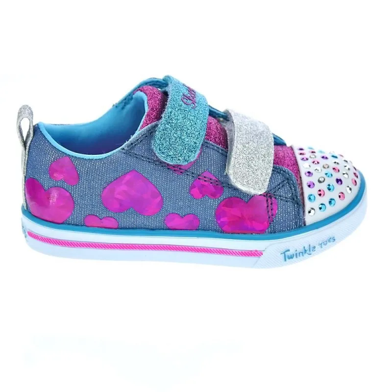 Skechers Zapatillas Niña Sparkle Lite Azul