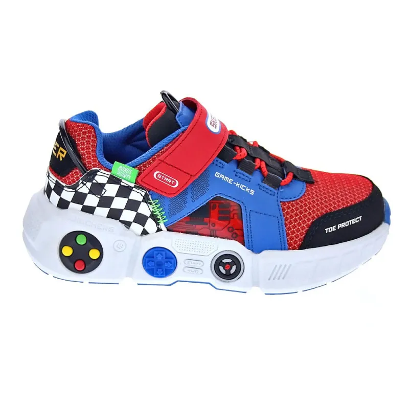Skechers Zapatillas Niño Gametronix Rojo