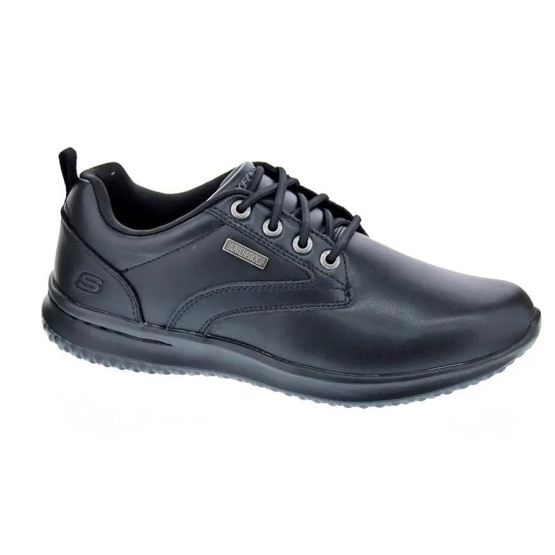 Skechers Zapatos Hombre Delson Negro
