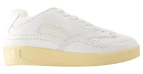Zapatillas - Jil Sander - Cuero - Blanco 