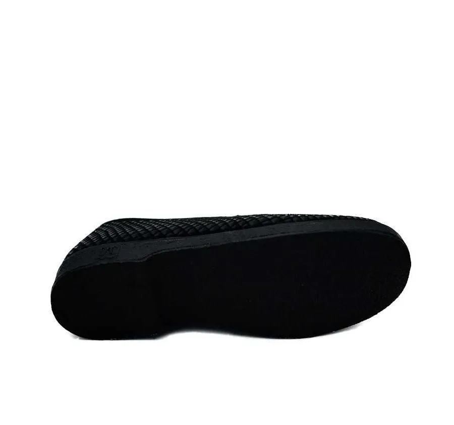 ZAPATO DOCTOR CUTILLAS 866 HORMA ANCHA ELASTICOS LICRA  COLOR NEGRO BAMBU 25359